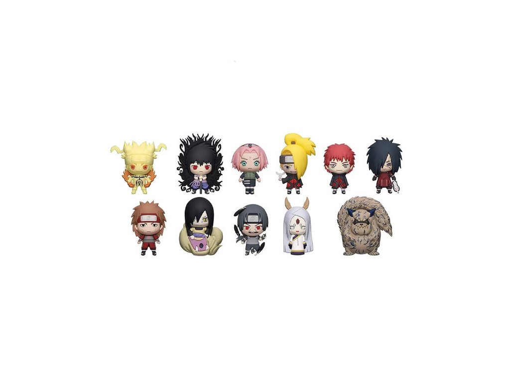 naruto shippuden 3d pvc bag clips series 6 077764705953 2
