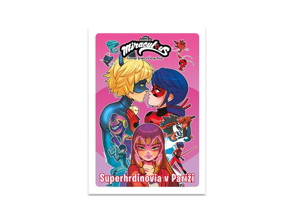 carovna lienka a cierny kocur superhrdinovia v parizi komiksove pribehy 6 komiks pre deti 9788025262290 1