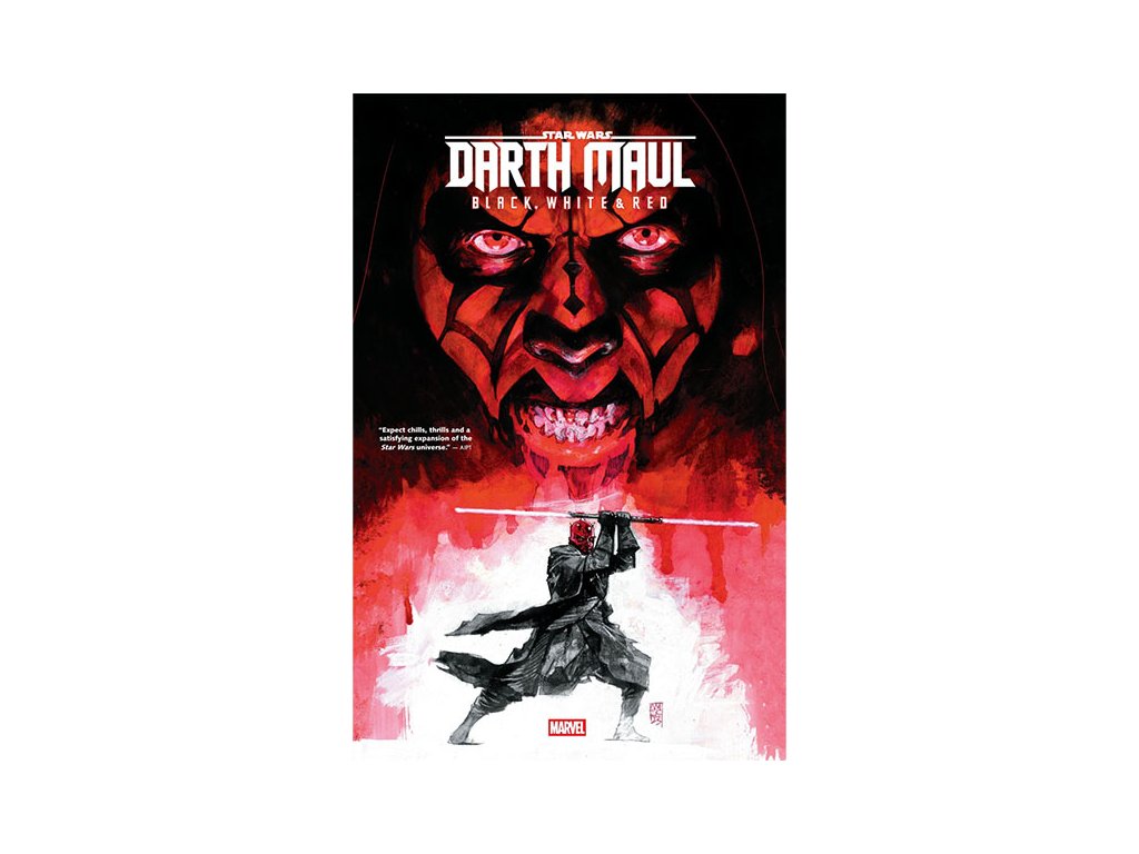 star wars darth maul black white red treasury edition komiks 9781302954932 1