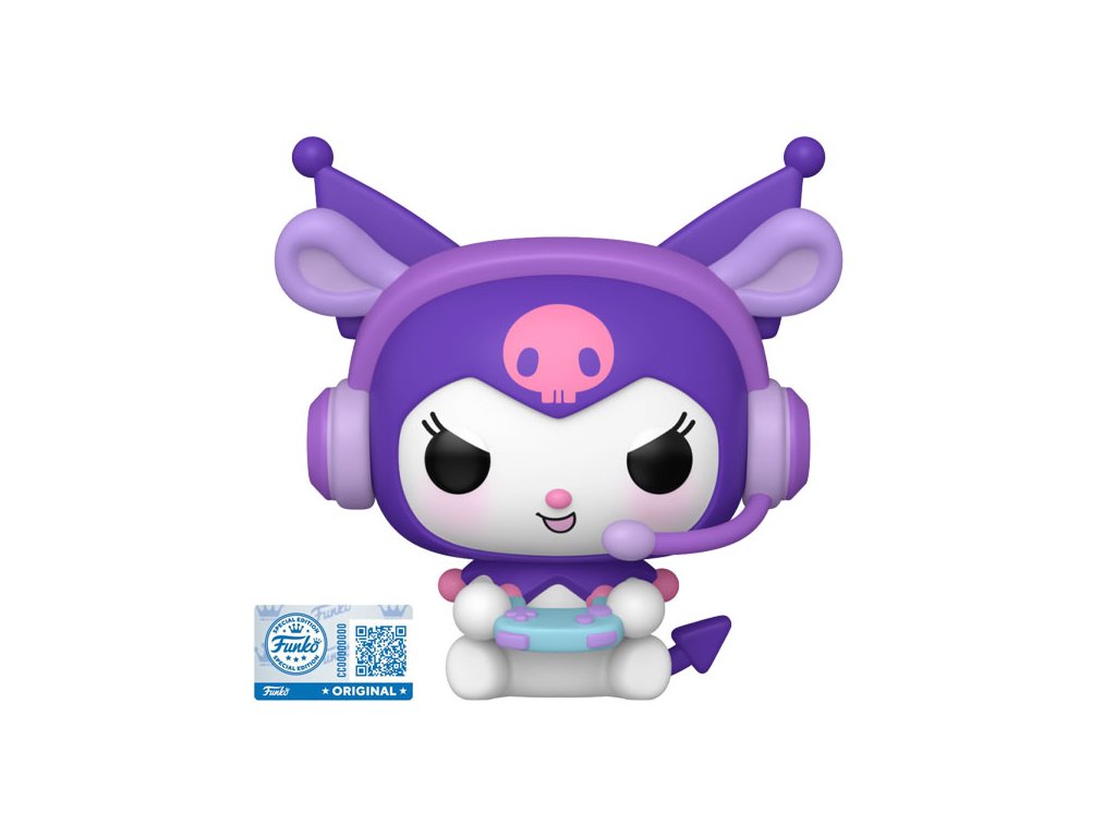 funko pop kuromi gamer kuromi hello kitty friends special edition figurka 889698881463 1