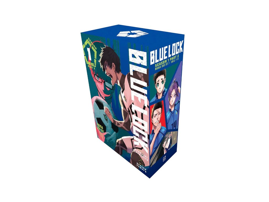 blue lock season 1 part 2 manga box set 9798888775875