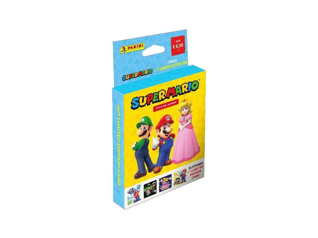 panini super mario 2 samolepky eco blister 4143872106503