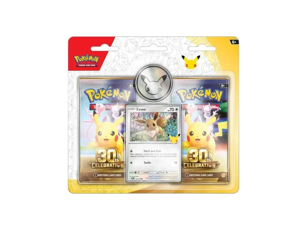 pokemon tcg 30th celebration 2 pack blister 1