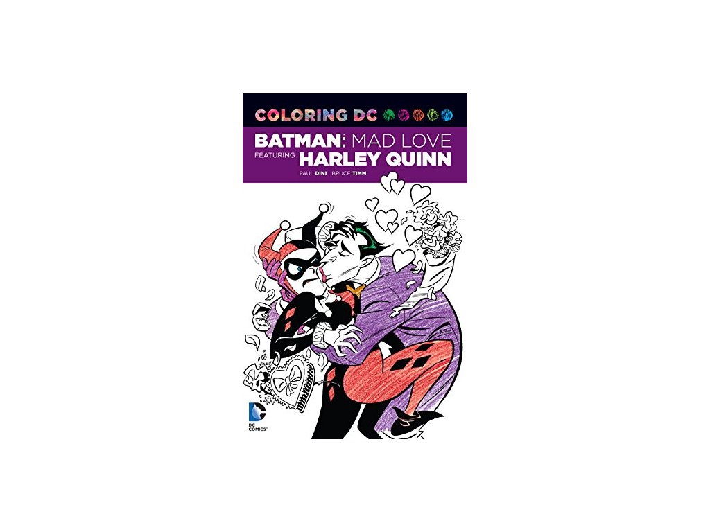 Coloring DC: Batman Mad Love Featuring Harley Quinn