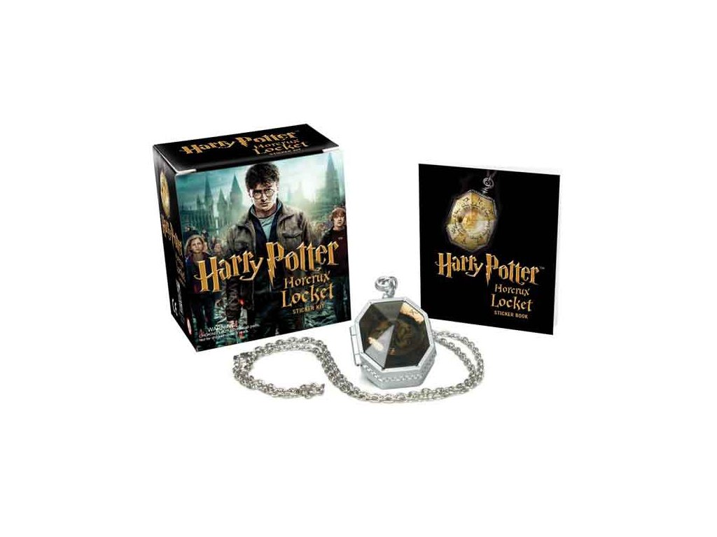 Harry Potter Locket Horcrux Kit and Sticker Book Miniature Editions
