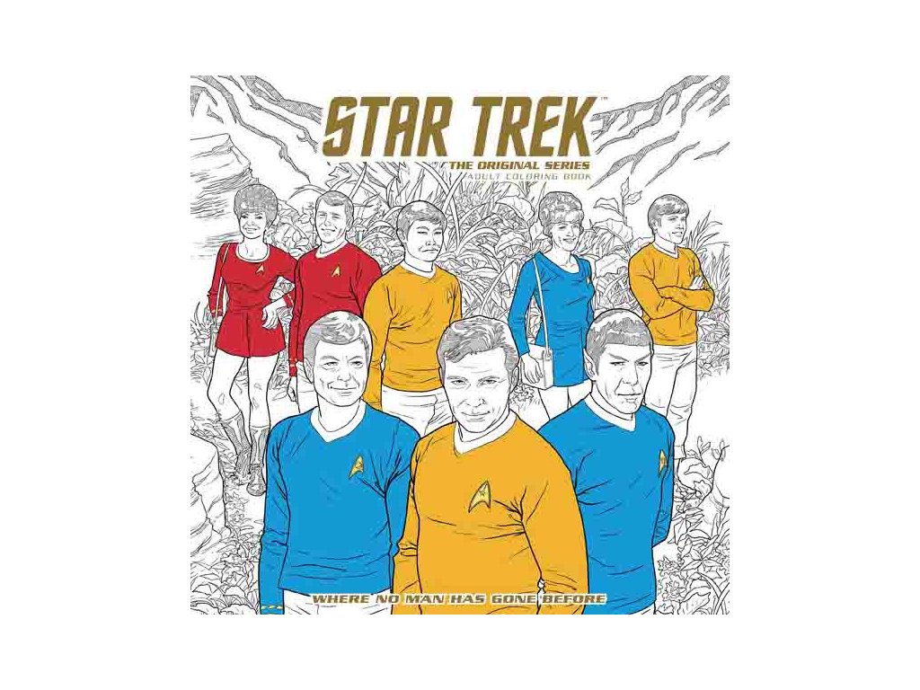 Star Trek: The Original Series Adult Coloring Book