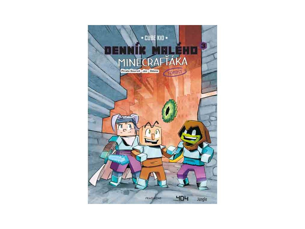 Minecraft komiks Dennik maleho Minecraftaka 3 Thomas Tuybens
