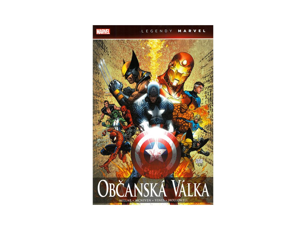 obcanska valka legendy marvel 9788074498947