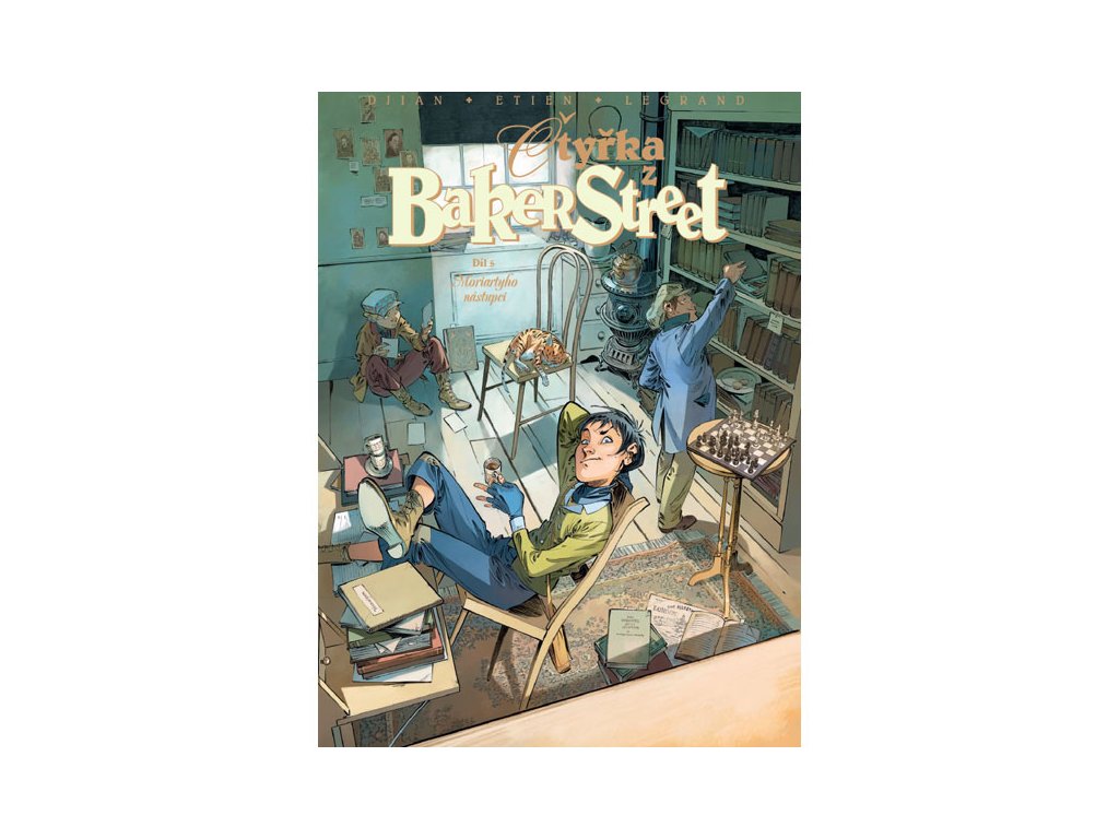 ctyrka z baker street 5 moriartyho nastupci 9788088098706