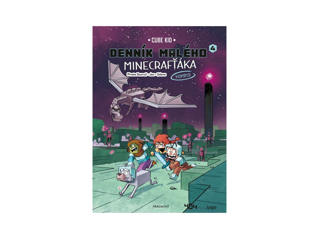 minecraft komiks dennik maleho minecraftaka 4 9788056623657