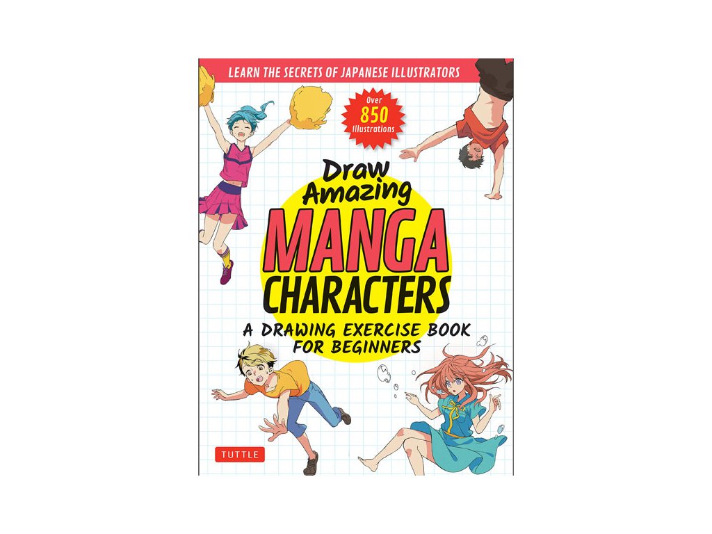 draw amazing manga characters a drawing exercise book for beginners 9784805316771