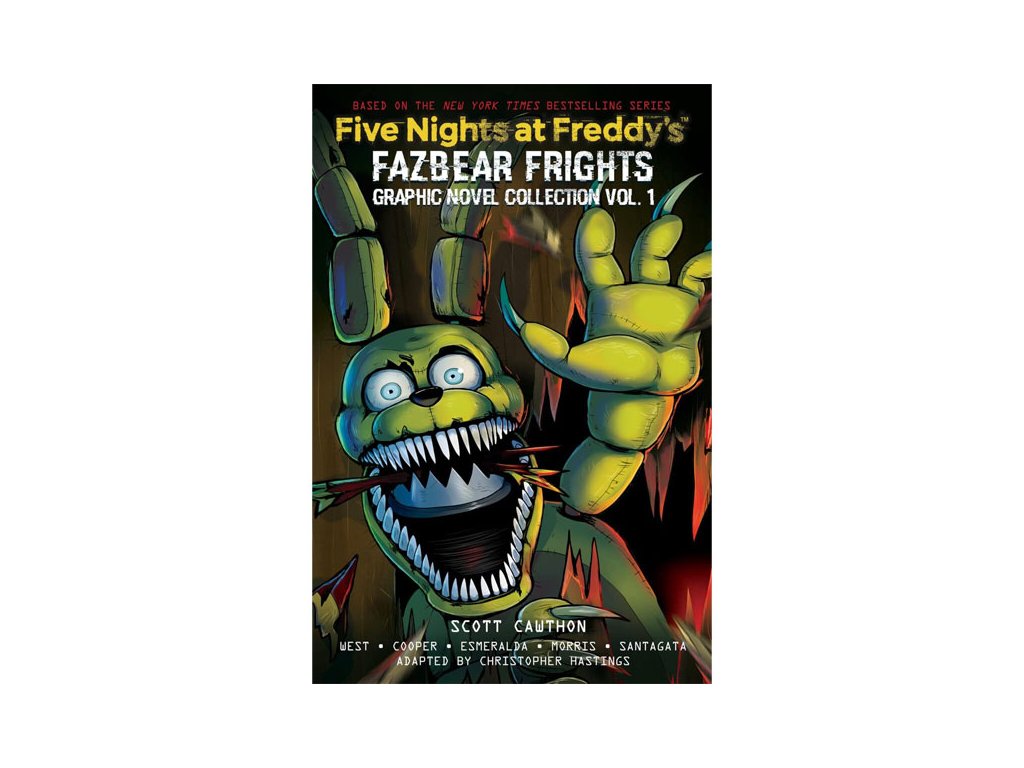 five nights at freddy s fazbear frights graphic novel collection 1 9781338792676