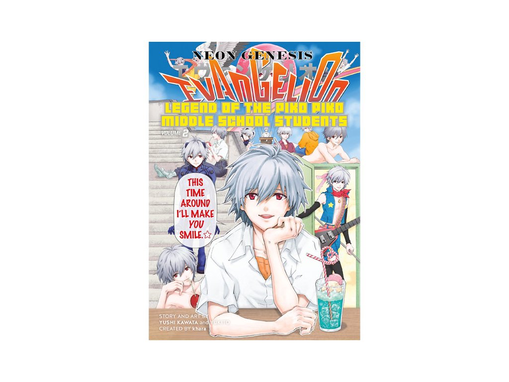 neon genesis evangelion the legend of piko piko middle school students 2 9781506703756