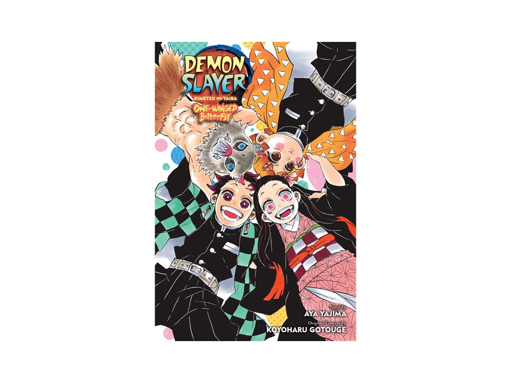 demon slayer kimetsu no yaiba one winged butterfly novels 9781974732531