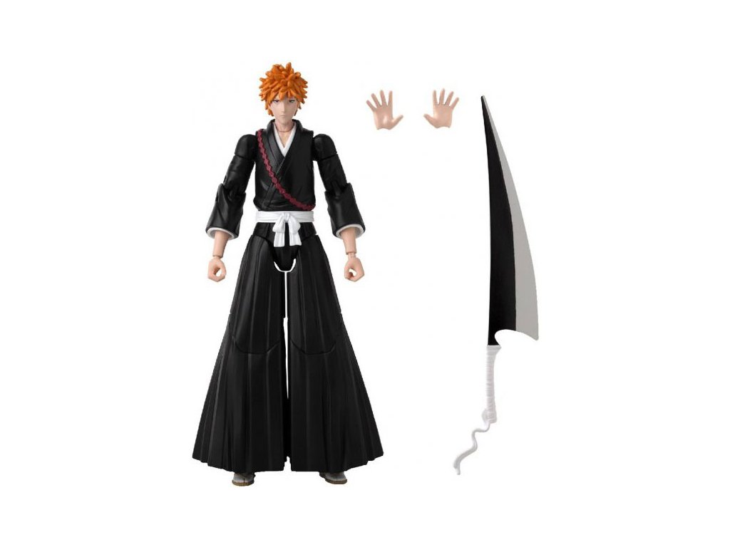 bleach anime heroes kurosaki ichigo action figure 3296580369713