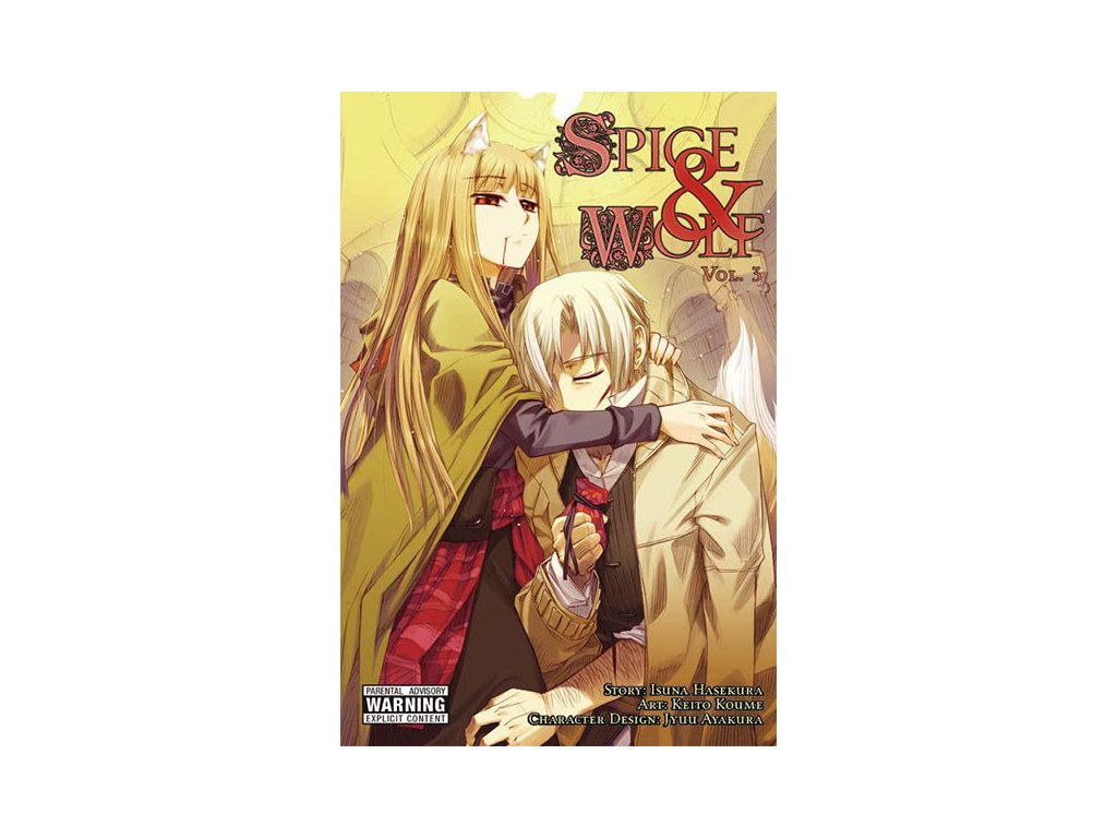 spice and wolf 3 manga 9780316102346