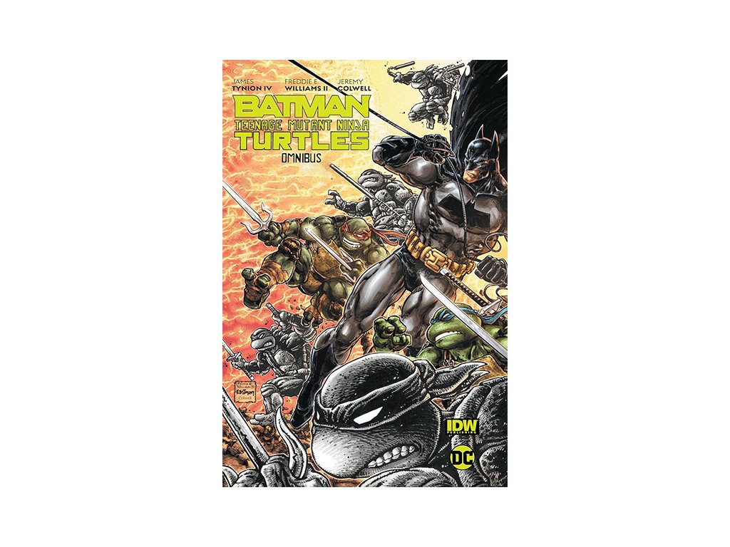 batman teenage mutant ninja turtles omnibus 9781779513403