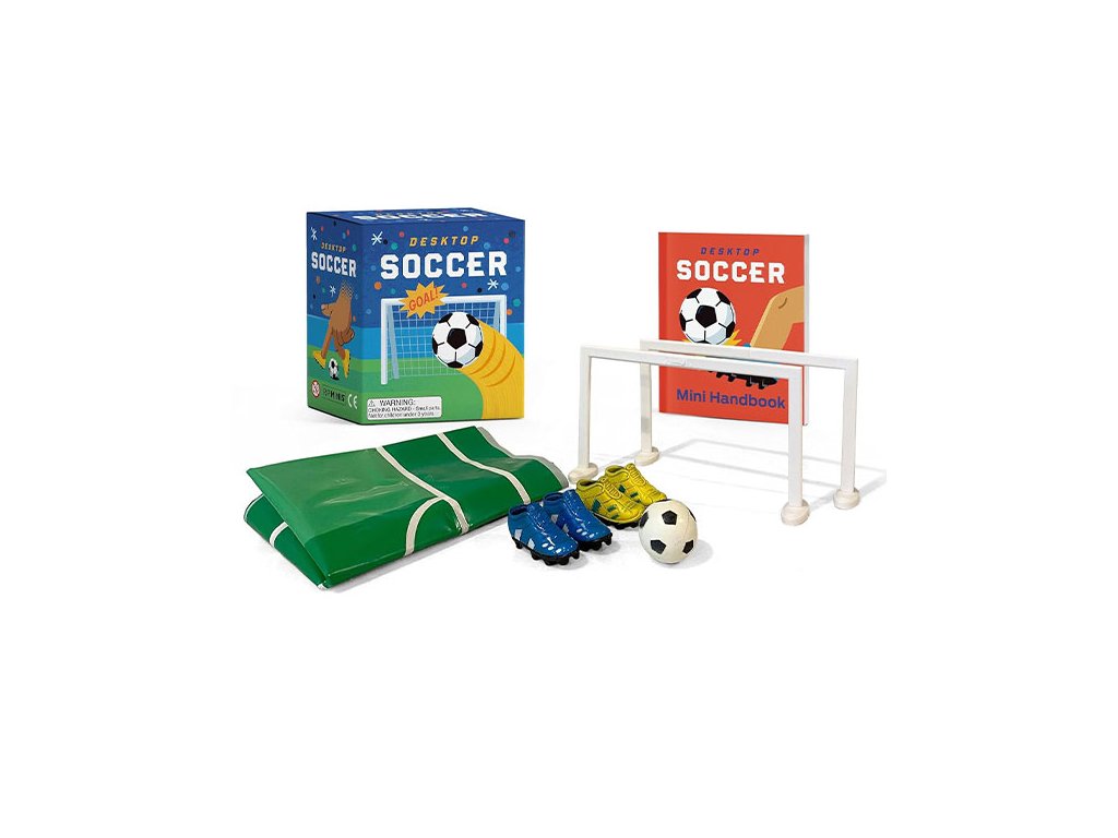 desktop soccer goal miniature editions 9780762479962