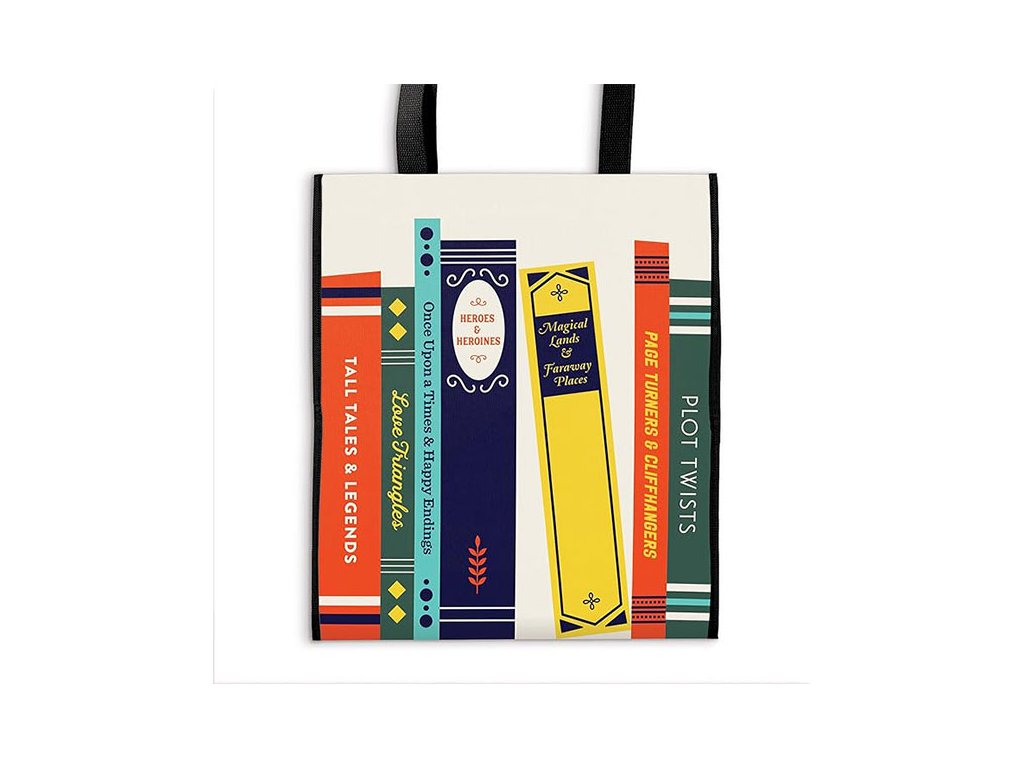 literary tales reusable taska tote bag 9780735372733