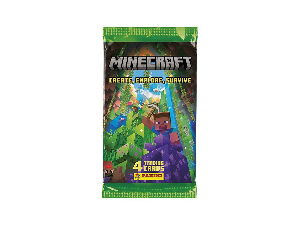 panini minecraft 3 zberatelske karty 8051708004038