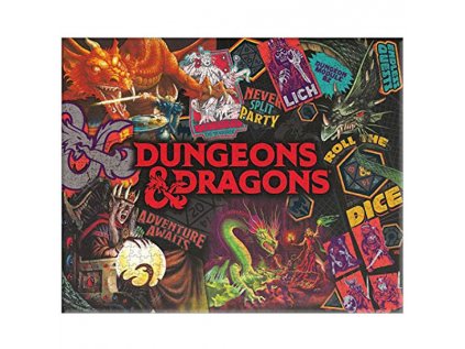 dungeons and dragons jigsaw 1000 pcs puzzle 5055964770570 1