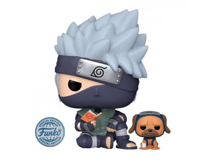 funko pop naruto shippuden kakashi hatake with pakkun special edition 889698604017 1