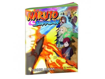 panini naruto shippuden sticker collection album na samolepky nemecky 4193626703502