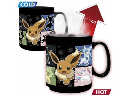 Pokémon Eevee Heat Change Šálka 460 ml