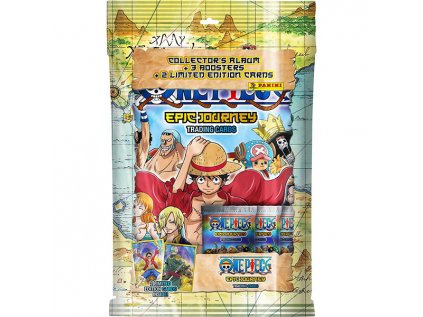 one piece epic journey trading cards starter set album limited cards 8018190030723 1