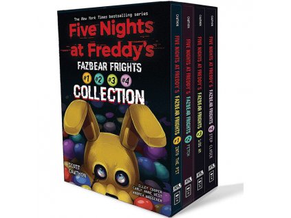 five nights at freddy s fazbear frights four book box set 9781338715804 1