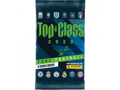 futbalove karty panini top class 2023 booster pack 8018190036862