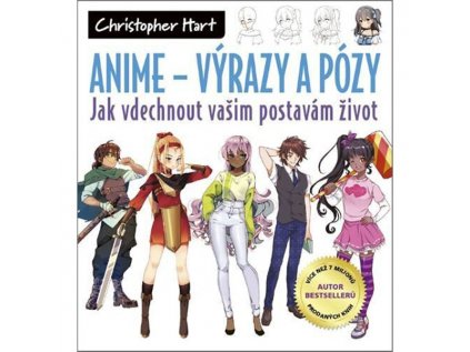 anime vyrazy a pozy 9788074135033