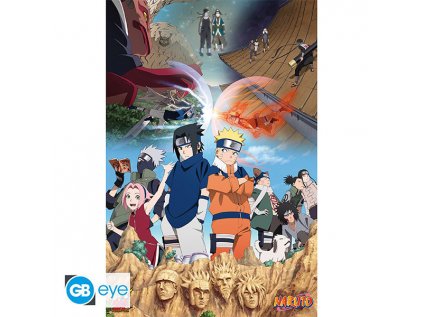 naruto shippuden will of fire poster 91 5 x 61 cm 3665361139263 1