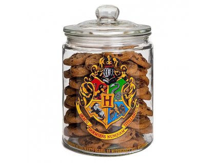 harry potter hogwarts glass cookie jar 20 cm 5055964779719 1