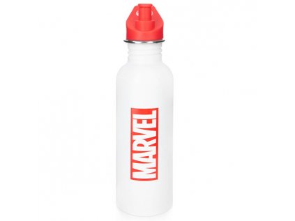 marvel logo metal canteen drinks bottle flasa na cesty 5050574278836 1