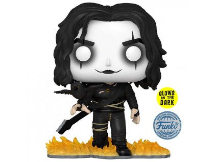 funko pop the crow eric draven with crow glow in the dark special edition 889698737470 1