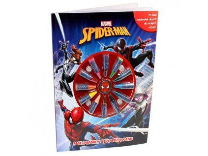 Spider-Man - Maľovanky s voskovkami