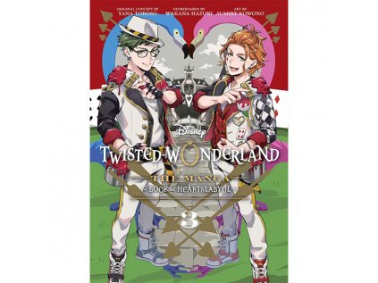 disney twisted wonderland 3 the manga book of heartslabyul 9781974741441 1