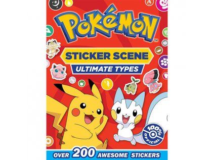 Pokémon Ultimate Types Sticker Scene