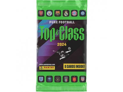 futbalove karty panini top class 2024 booster pack 8051708009729