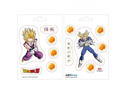 dragon ball z gohan trunks nalepky 2 pack 16 x 11cm 3665361087762 1