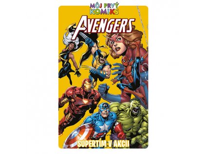 mpk avengers supertim v akcii komiks pre deti 9788055662312