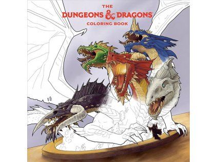 Dungeons & Dragons Coloring Book