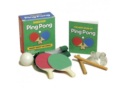 desktop ping pong miniature editions 9780762439539