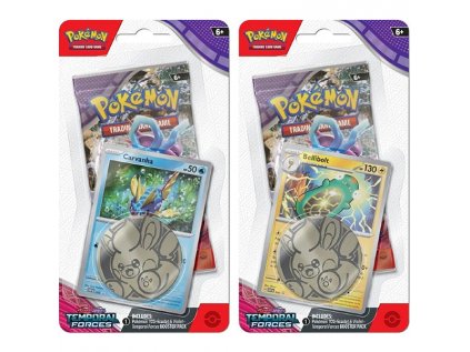 pokemon tcg scarlet violet 5 temporal forces checklane blister pack karty