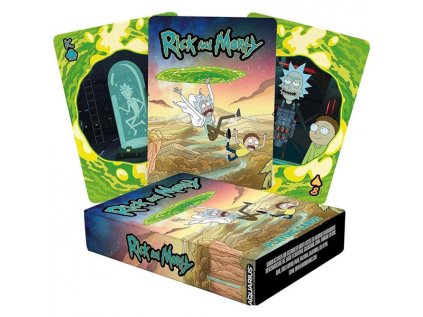 rick and morty playing cards scenes karty 840391152519