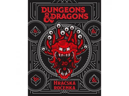 dungeons dragons hracska rocenka kniha 9788025256121 1