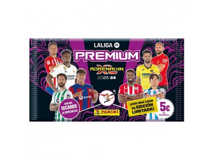 futbalove karty panini laliga 2023 2024 adrenalyn premium packet 8424248922252