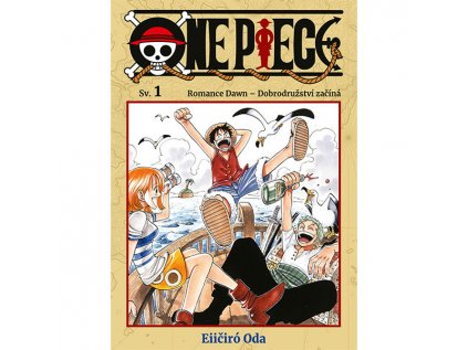 one piece 1 romance dawn dobrodruzstvi zacina manga 9788076795648