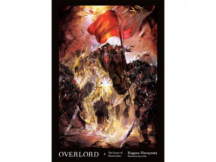 overlord 9 the caster of destruction light novel kniha 9780316398862